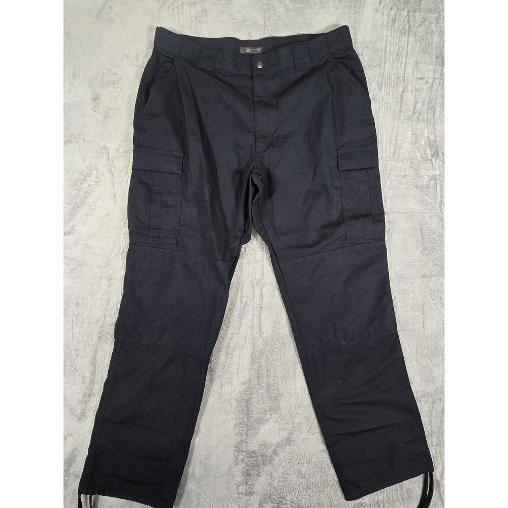 5.11 Tactical TDU Ripstop Pants Men’s Size 2XL Long Navy Blue Cargo Police